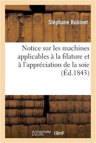 Notice sur les machines - notice,